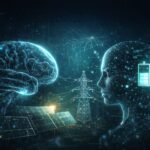 Futuristic energy and technology fusion