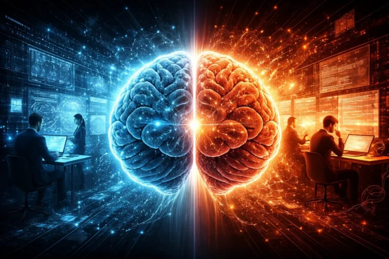 The split mind of AI's future