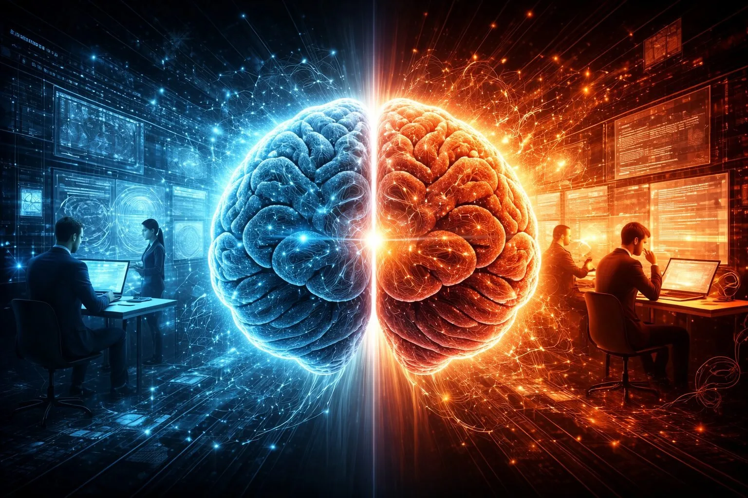 The split mind of AI's future